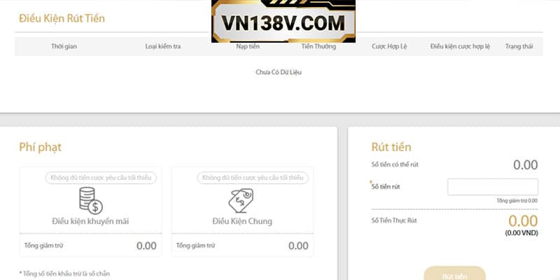 Chi tiết rút tiền tại nhà cái VN138 như thế nào
